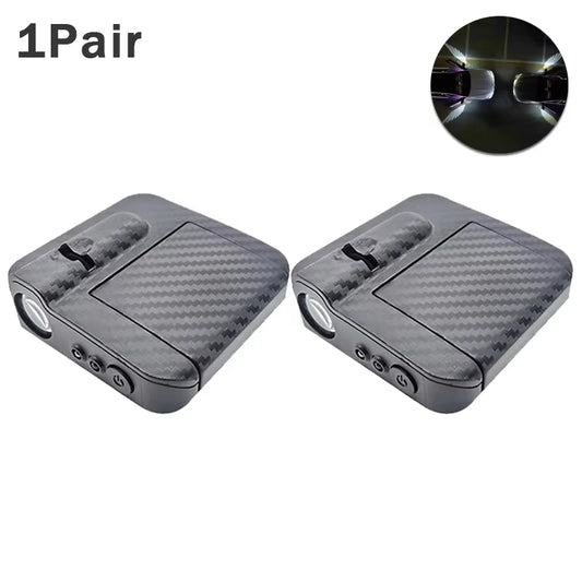 1Pair Of Angel Wings For Car Door Light Wireless LED, Shadow Lamp HD Logo Light for Cars 